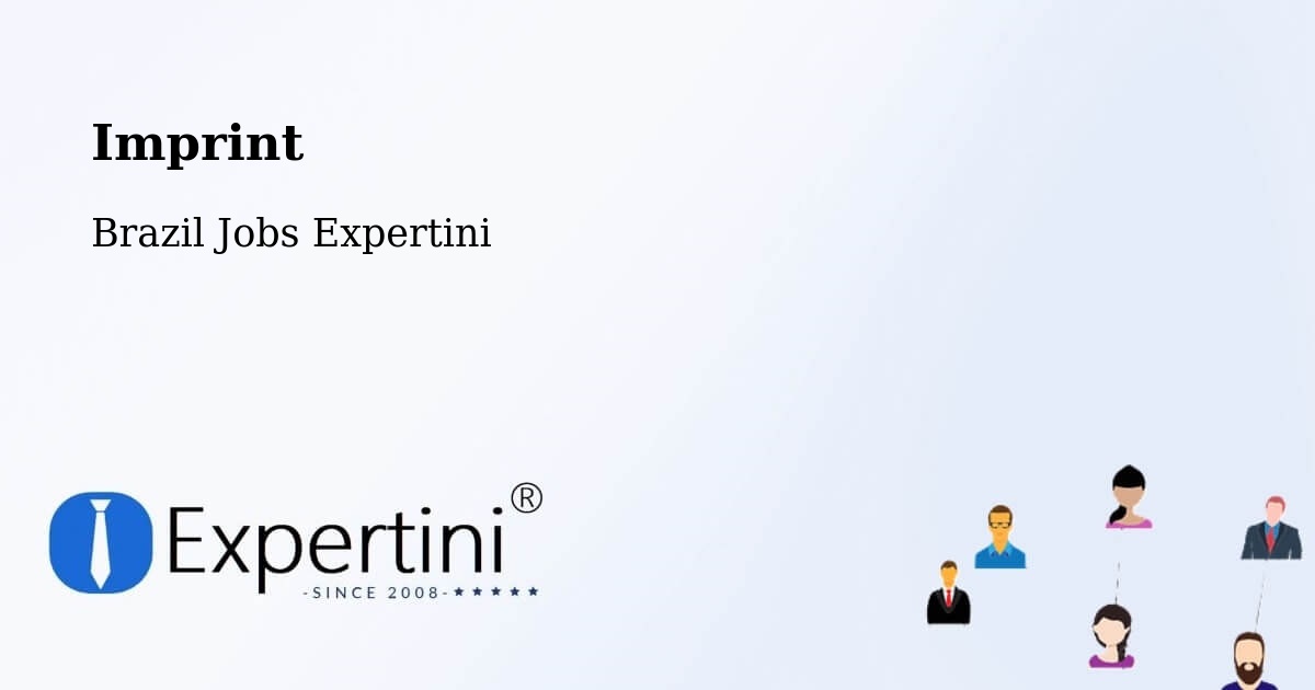 Imprint – Chapada De Areia - Brazil Jobs Expertini